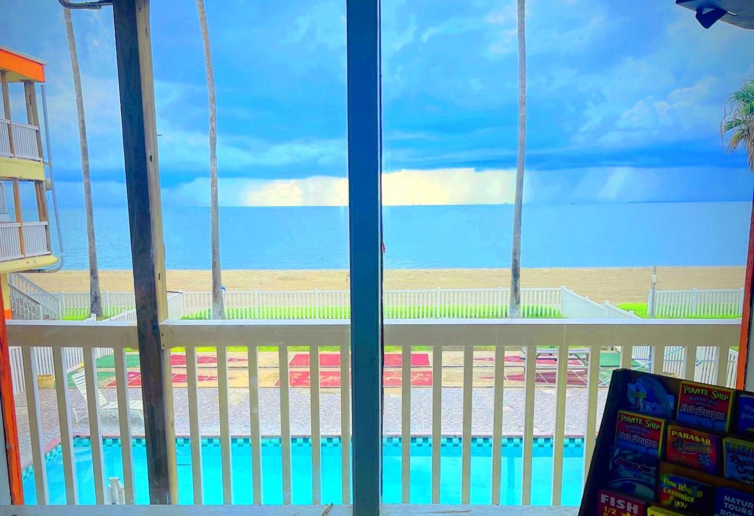 Sea Shell Inn On The Beach Corpus Christi Eksteriør bilde