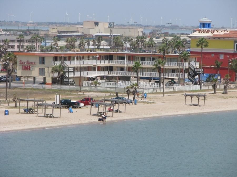 Sea Shell Inn On The Beach Corpus Christi Eksteriør bilde