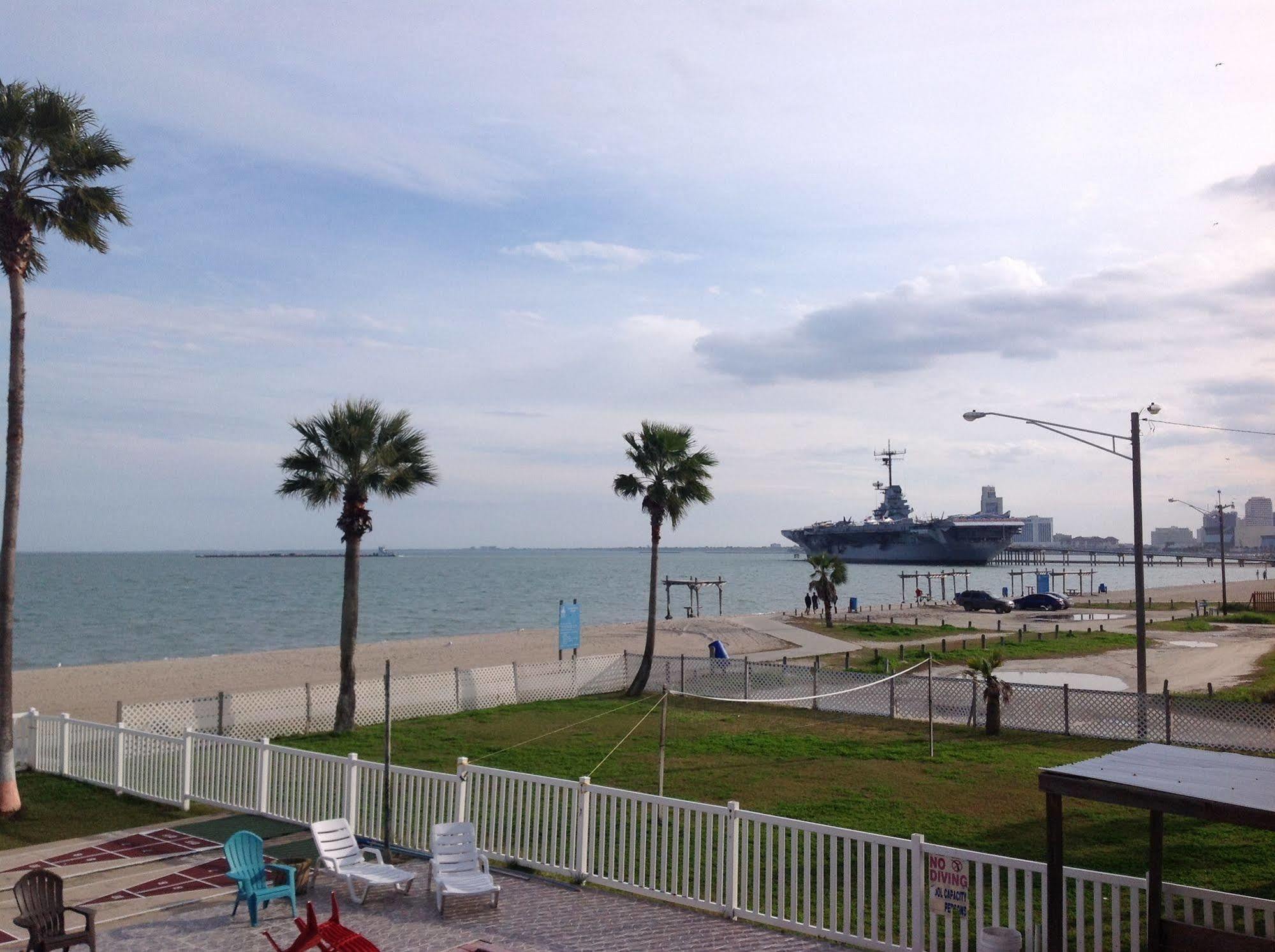 Sea Shell Inn On The Beach Corpus Christi Eksteriør bilde